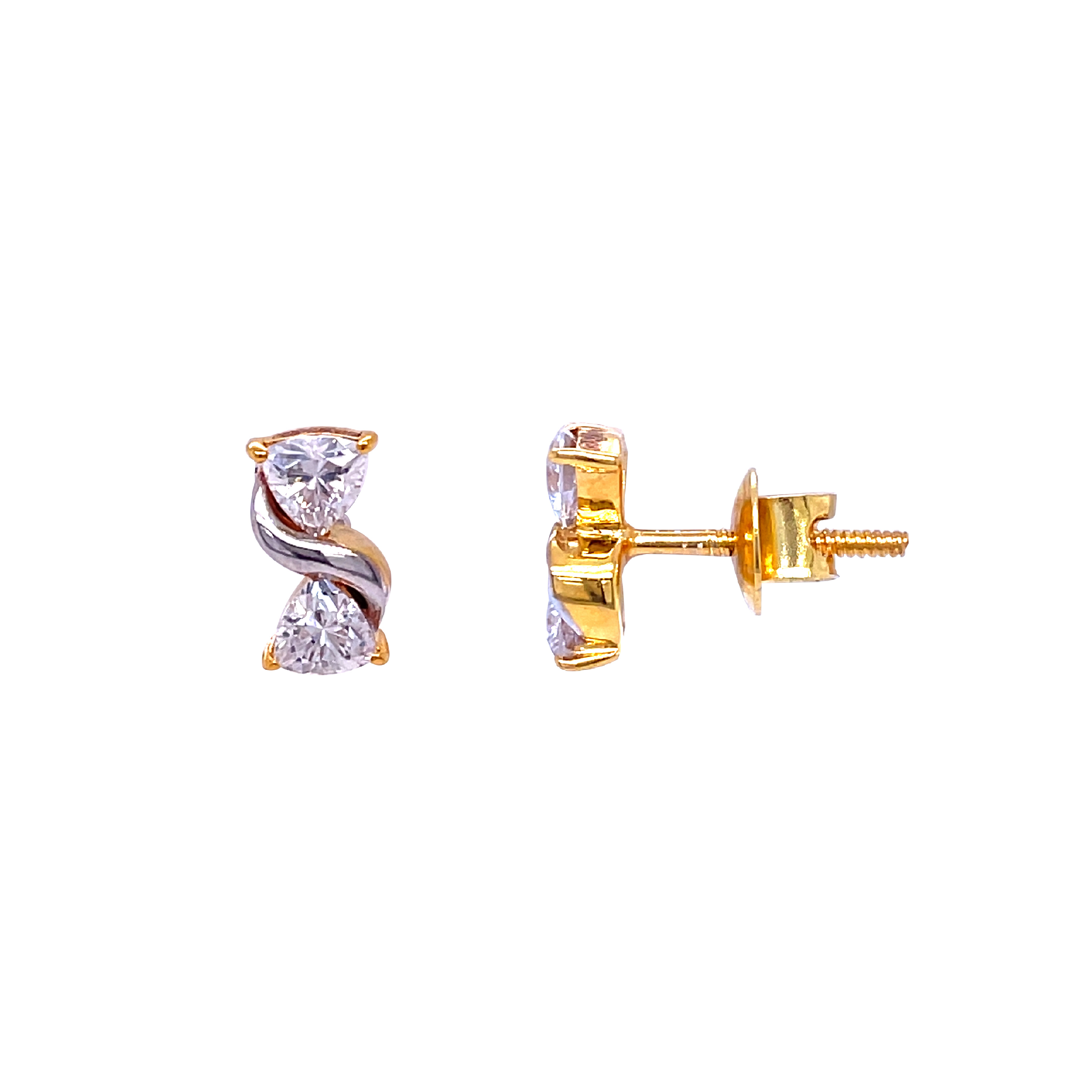 Simplicity American Diamond-Studded Earring