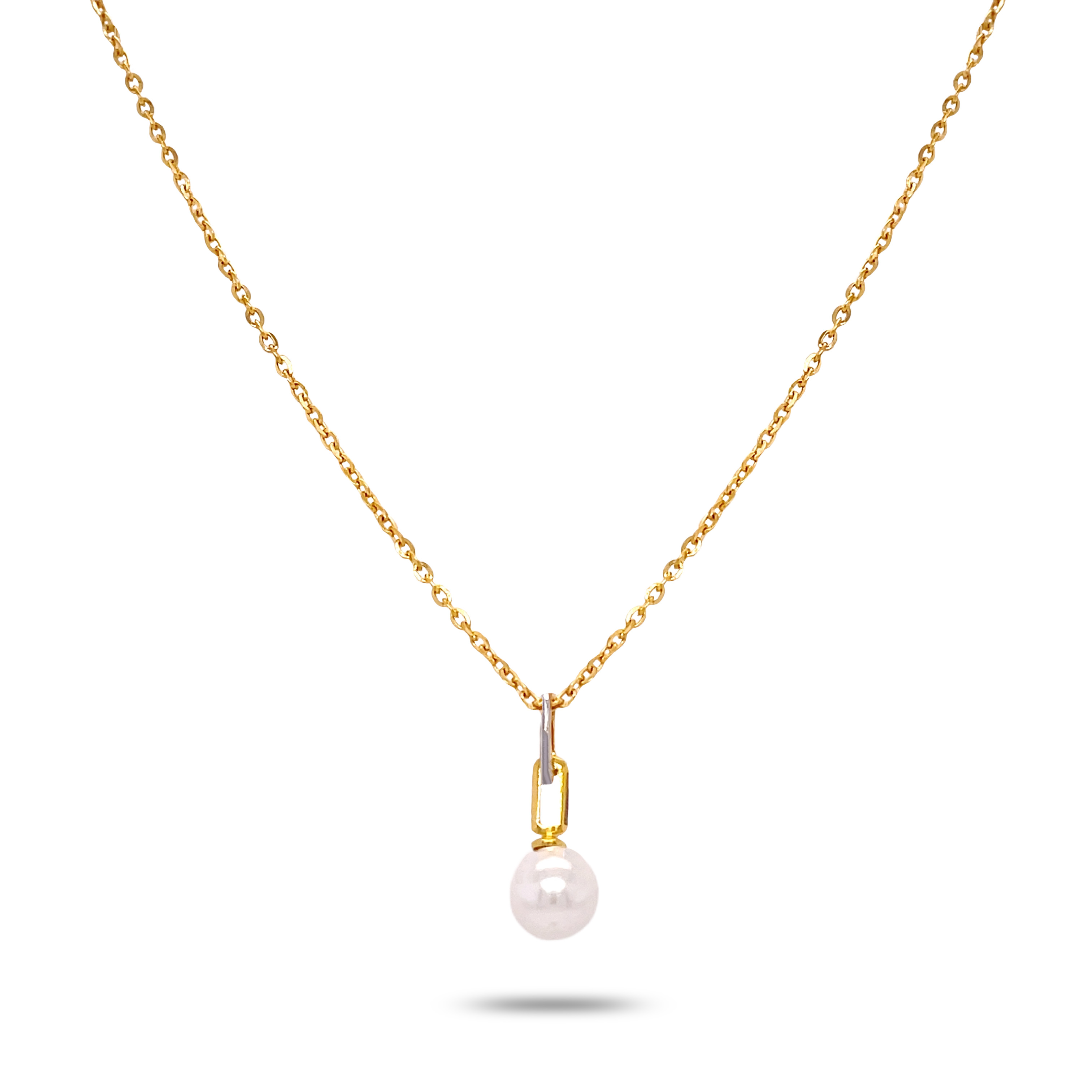 Moti Gold Chain Pendant