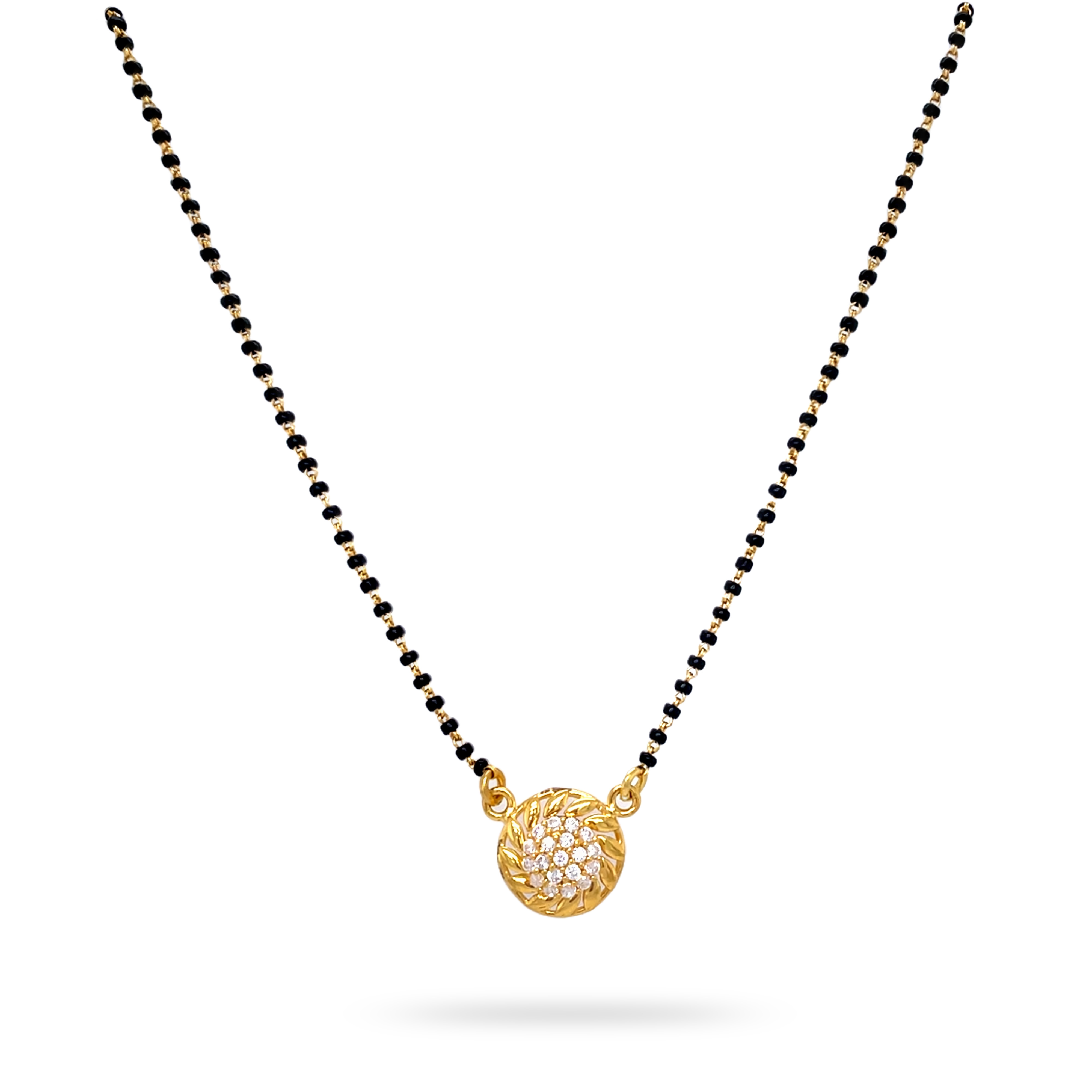 Modern sleek Gold Mangalsutra