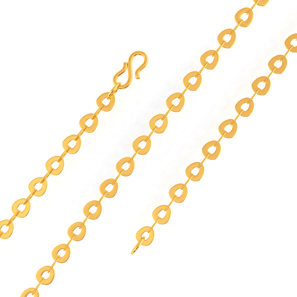 Minimalistic Lean Gold Chain 