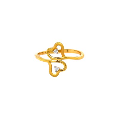 Radhe Krishna Creation 18k Gold Couple Engagement and Wedding Plain Ring  for Men Women (12.0) : Amazon.in: Fashion